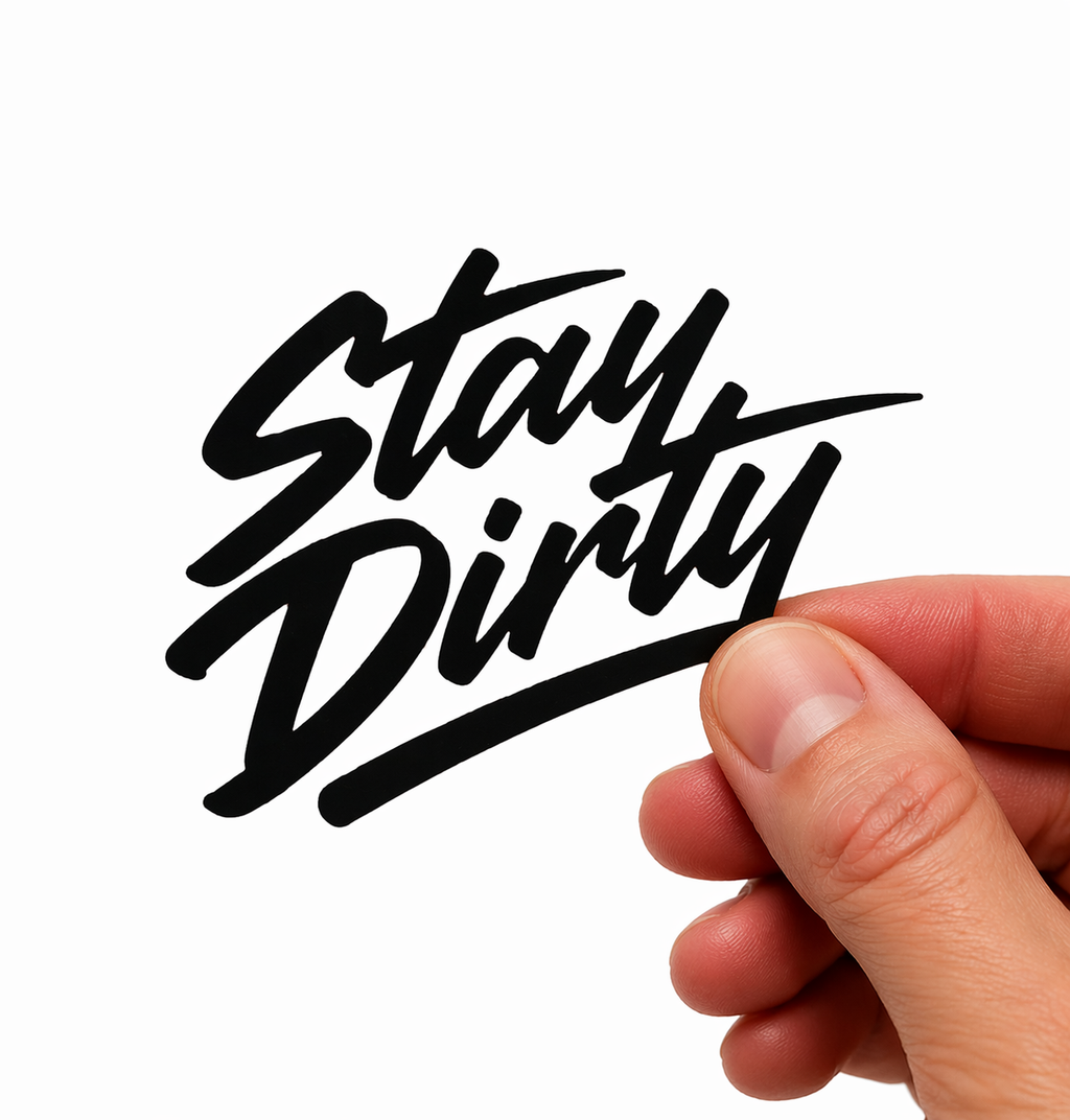 3 In Die Cut Vinyl Decal Bulk Pack